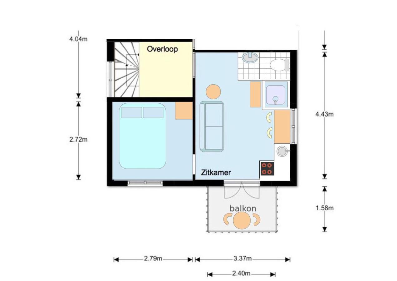 Casa Duna Close To The Beach, City Centre, Dunes And Parking Area Aparthotel Зандвоорт Екстериор снимка